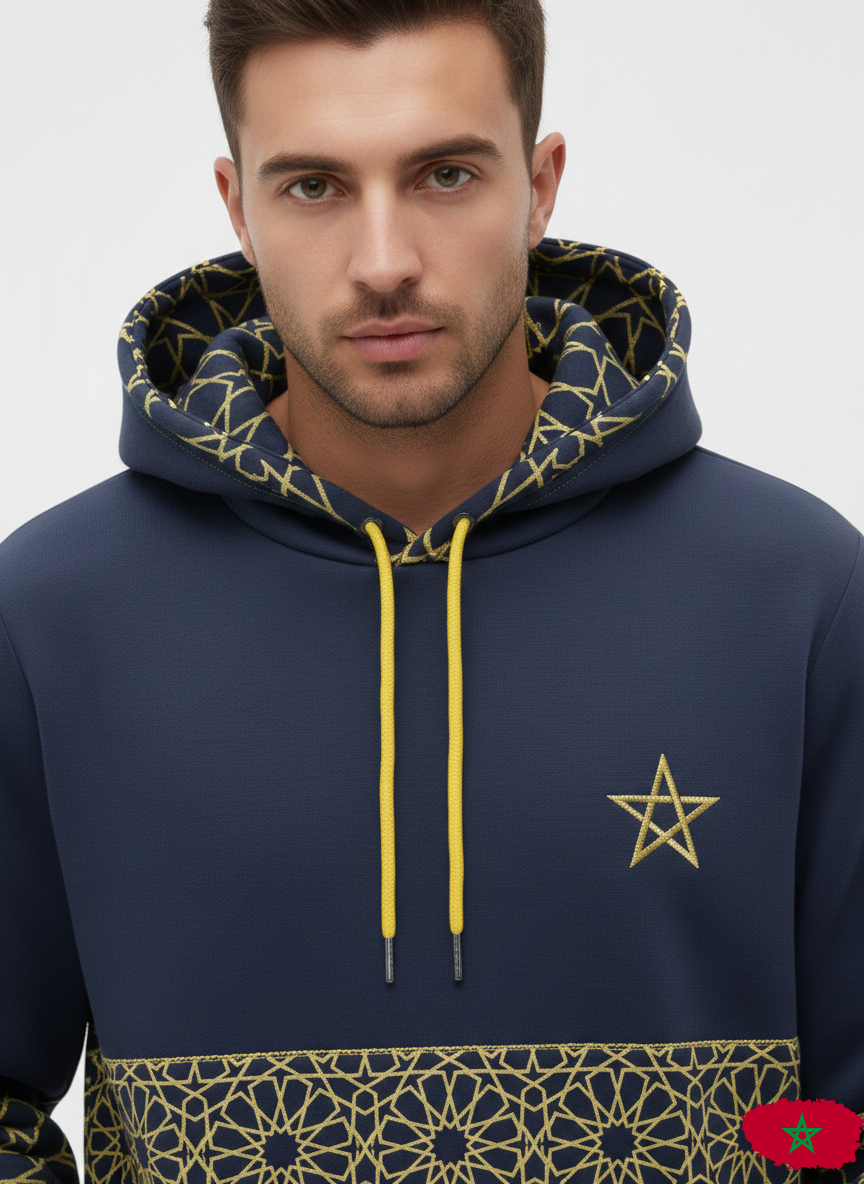 BELLORO WEAR - Moroccan Hoodie over size 🇲🇦🦁2026