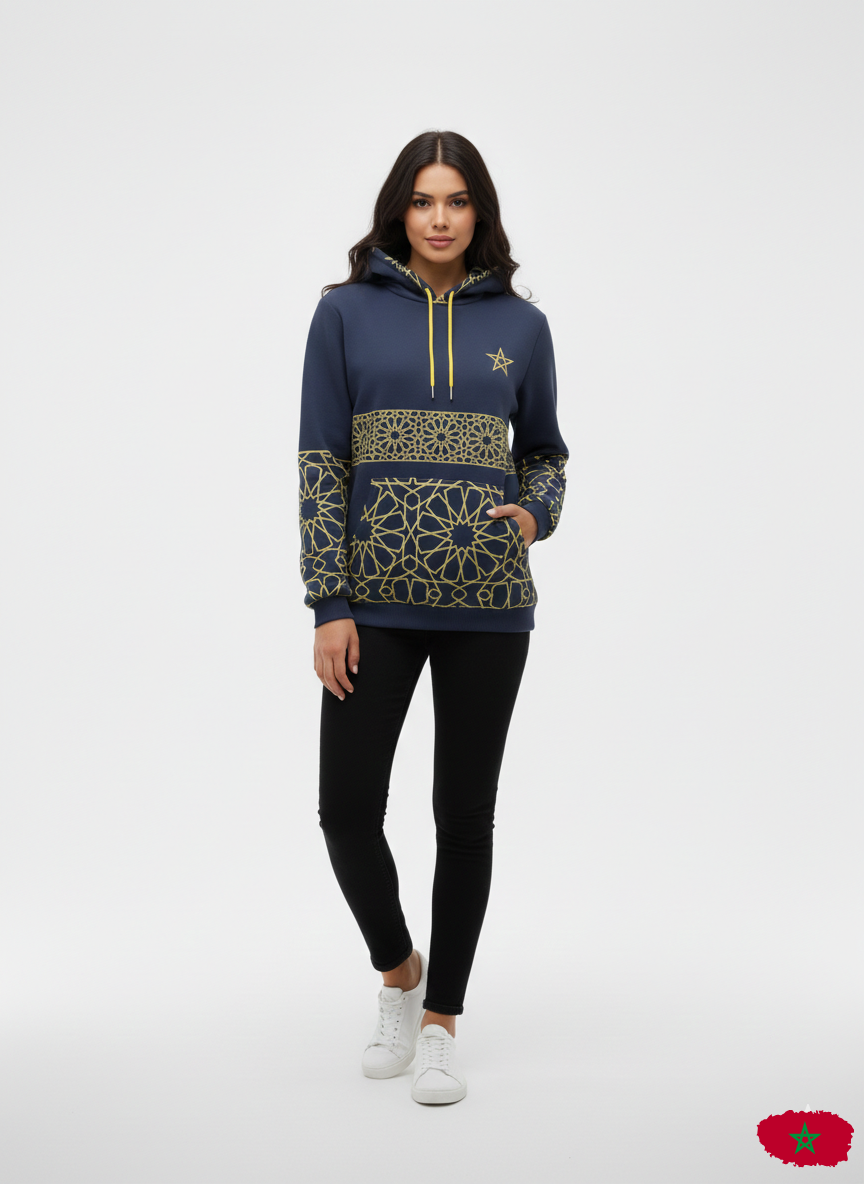 BELLORO WEAR - Moroccan Hoodie over size 🇲🇦🦁2026