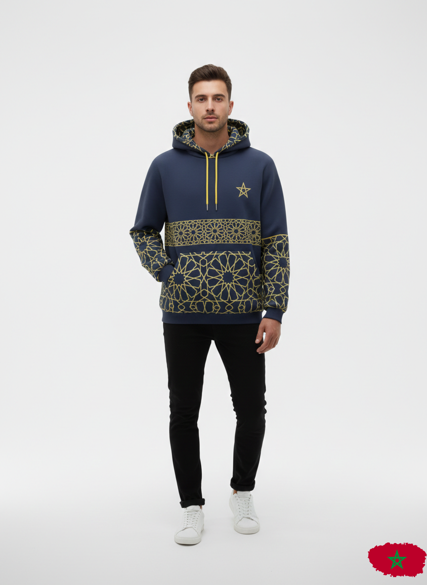 BELLORO WEAR - Moroccan Hoodie over size 🇲🇦🦁2026