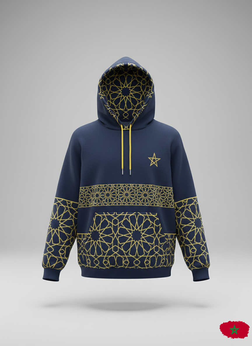 BELLORO WEAR - Moroccan Hoodie over size 🇲🇦🦁2026