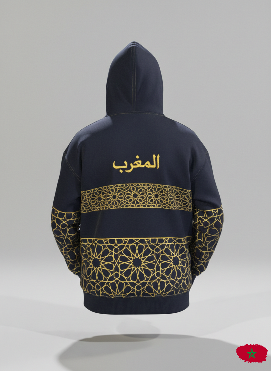 BELLORO WEAR - Moroccan Hoodie over size 🇲🇦🦁2026