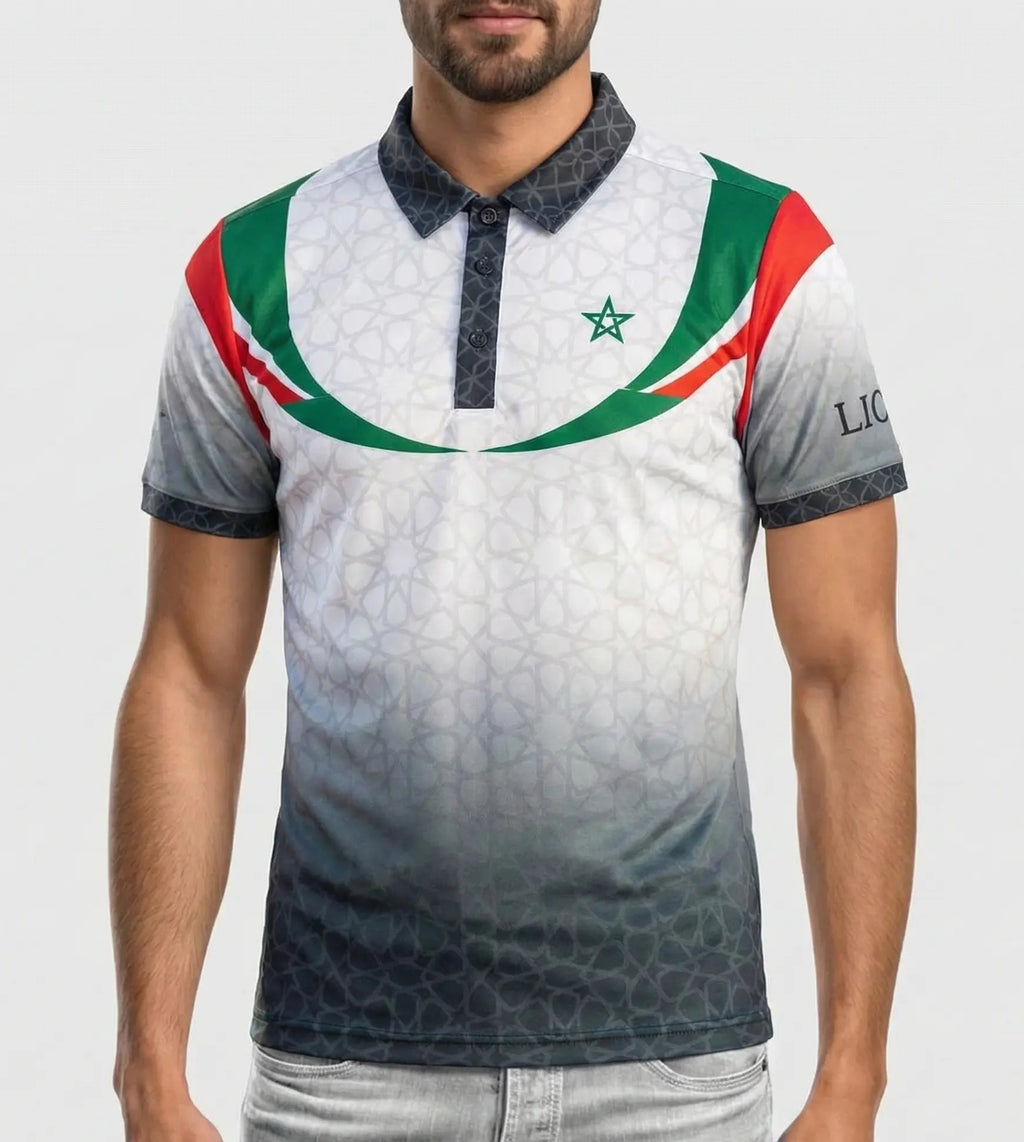 BELLORO WEAR - Moroccan POLO 🇲🇦🦁