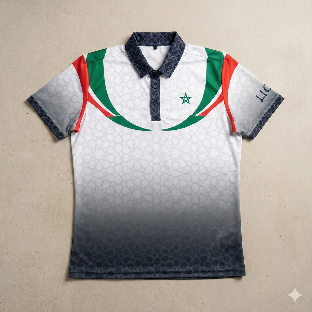 BELLORO WEAR - Moroccan POLO 🇲🇦🦁